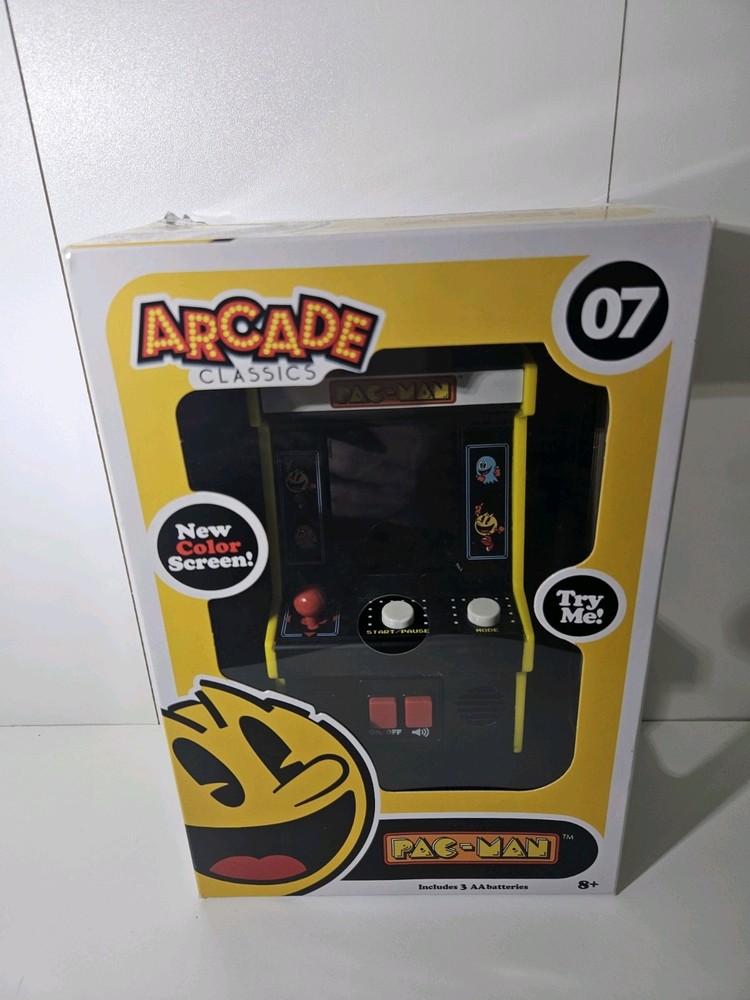 PAC-MAN Arcade Classics Mini #07 Brand New