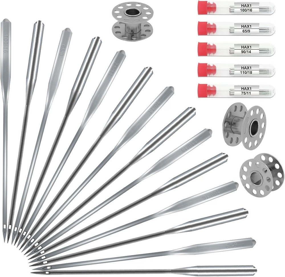 Sewing Machine Needles, Universal Needle, ONEHERE Compatible...