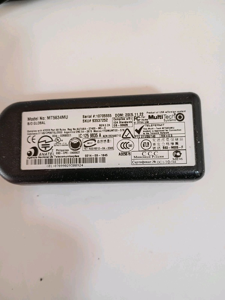 Multi Mobile USB, Data/Fax Modem