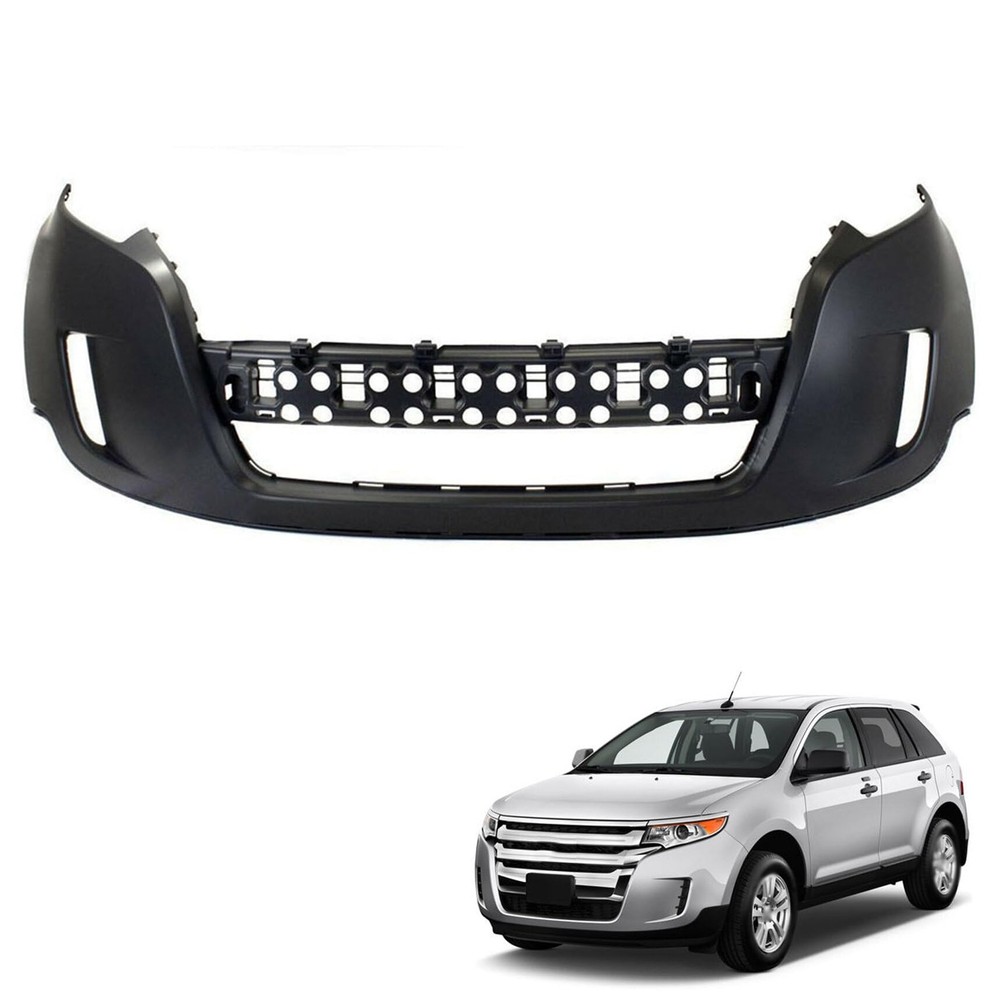 Front Bumper Cover Primered Plastic Replacement for 2011-2014 Edge