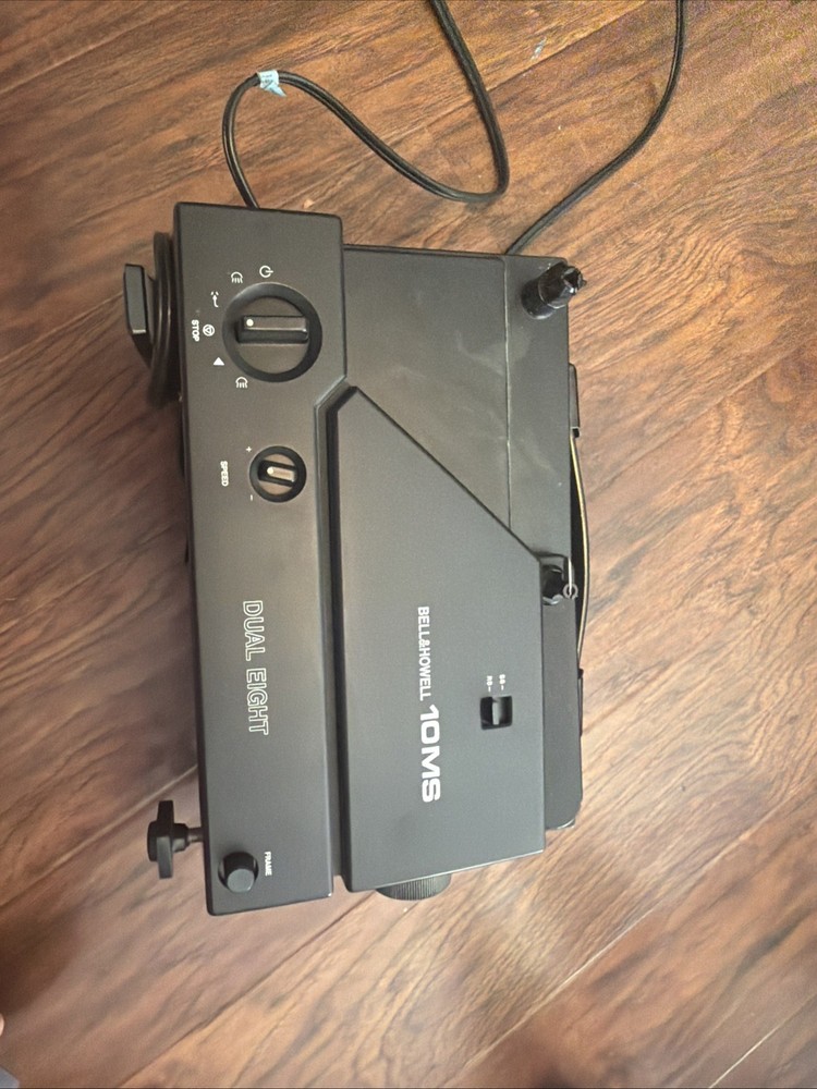 Bell & Howell 10MS Dual 8mm Projector For Parts Untested