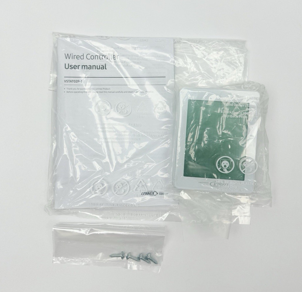 VSTAT02P-1 LENNOX TOUCH SCREEN WIRED CONTROLLER, 37P79
