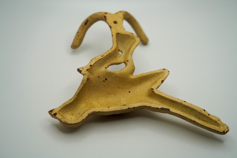 Vintage Cast Iron Bird Coat Hook B5