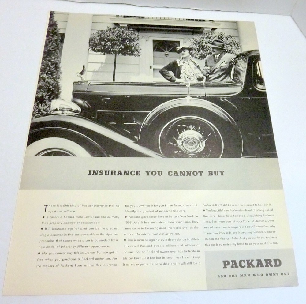 Bendix, Packard, Budweiser, Camel - Nice Lg Magazine Ads From 1930s Studebaker