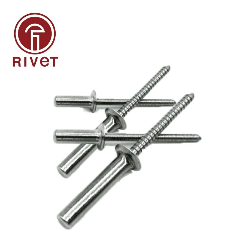 Stainless Countersunk Head Closed End Blind Rivet Sealed Breakstem Fasteners