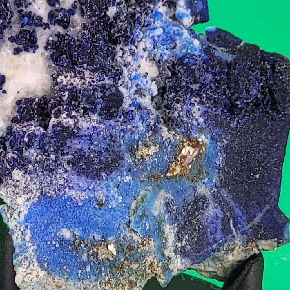 1172 gm. Blue Hackmanite with Gold Flakes