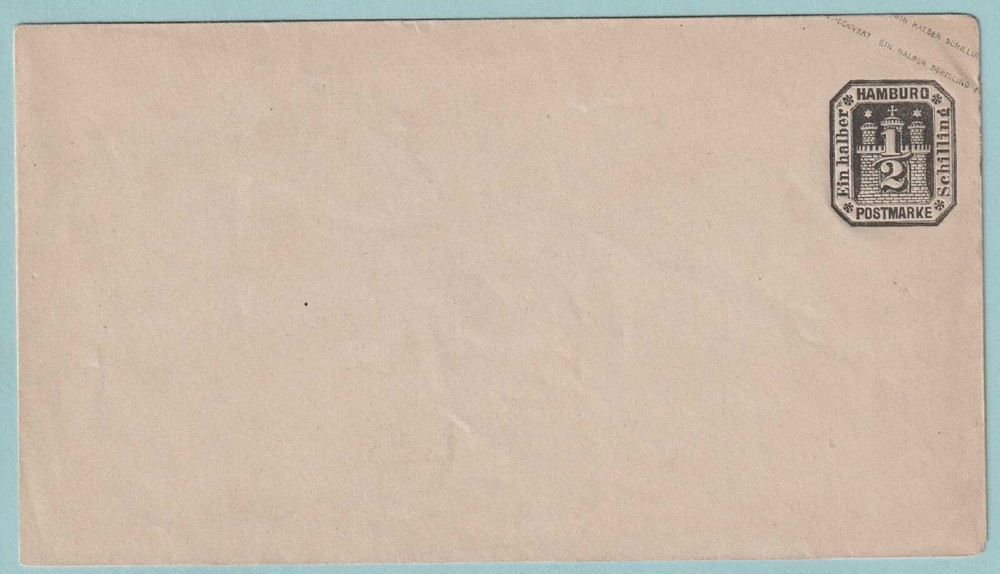 HAMBURG UNUSED POSTAL STATIONARY  - CV765