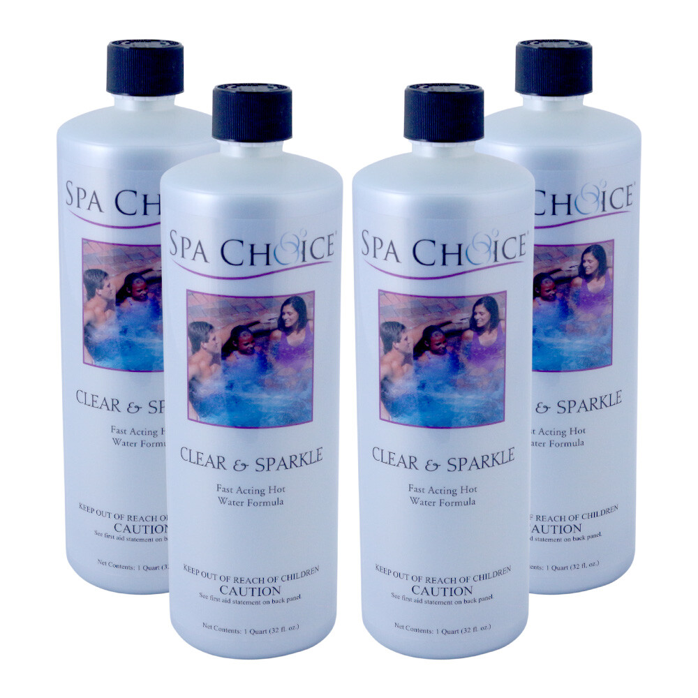Spa Choice Clear & Sparkle - 4 Quarts