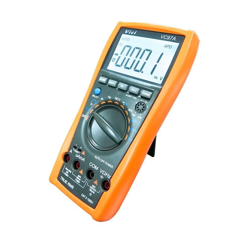 VICI VC97A TRMS DMM AC DC Voltmeter Capacitance Resistance digital Multimeter
