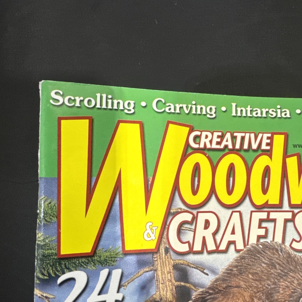 Scroll Saw Patterns Included! Creative Woodworks & Crafts Issue 74 Fall 2000 EUC