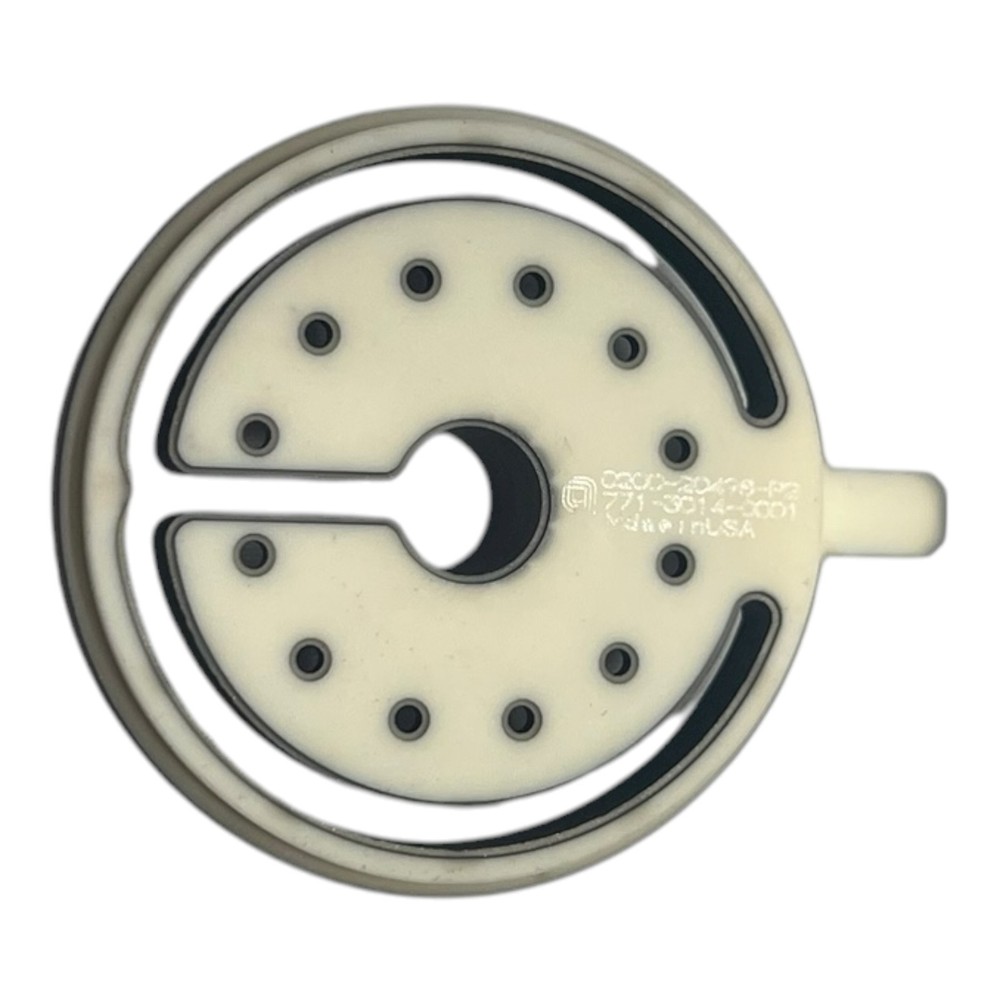 APPLIED MATERIALS 0200-20498 CERAMIC CHAMBER RING WAFER PROCESS ETCH CVD TOOL