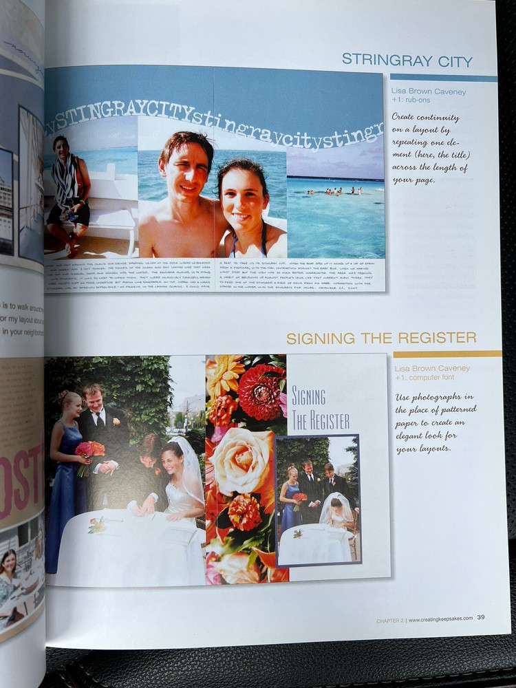 STEP UP YOUR SCRAPBOOKING Creating Keepsakes Creative Pages Idea Book