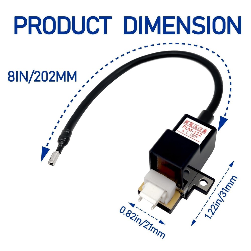 RTG20235C RTG20235BC Tankless Gas Water Heater Ignitor Coil Parts for Richmon...