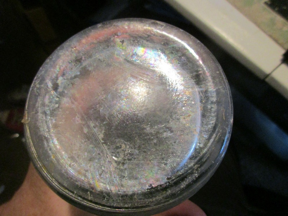 Antique 10-1/2" Glass Bottle