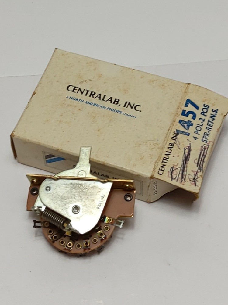 VINTAGE CENTRALAB SWITCH 1457 (NOS)
