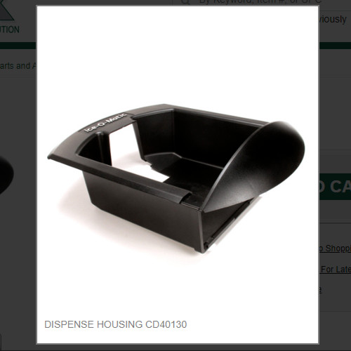 DISPENSE HOUSING CD40130 # 1011351-15