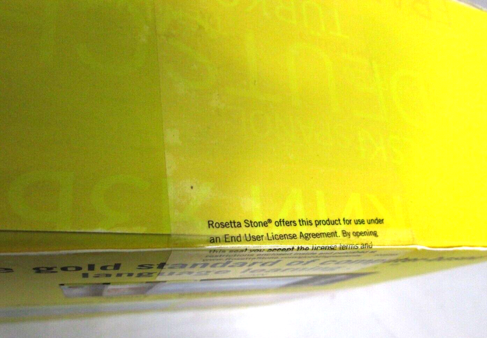 Rosetta Stone German Level 1 Version 4 for Windows, Mac - New