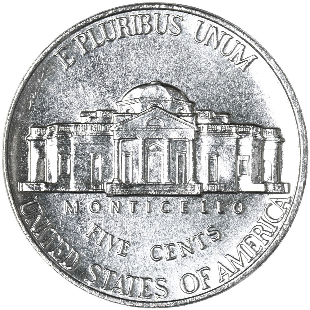 2002 D Jefferson Nickel BU Coin