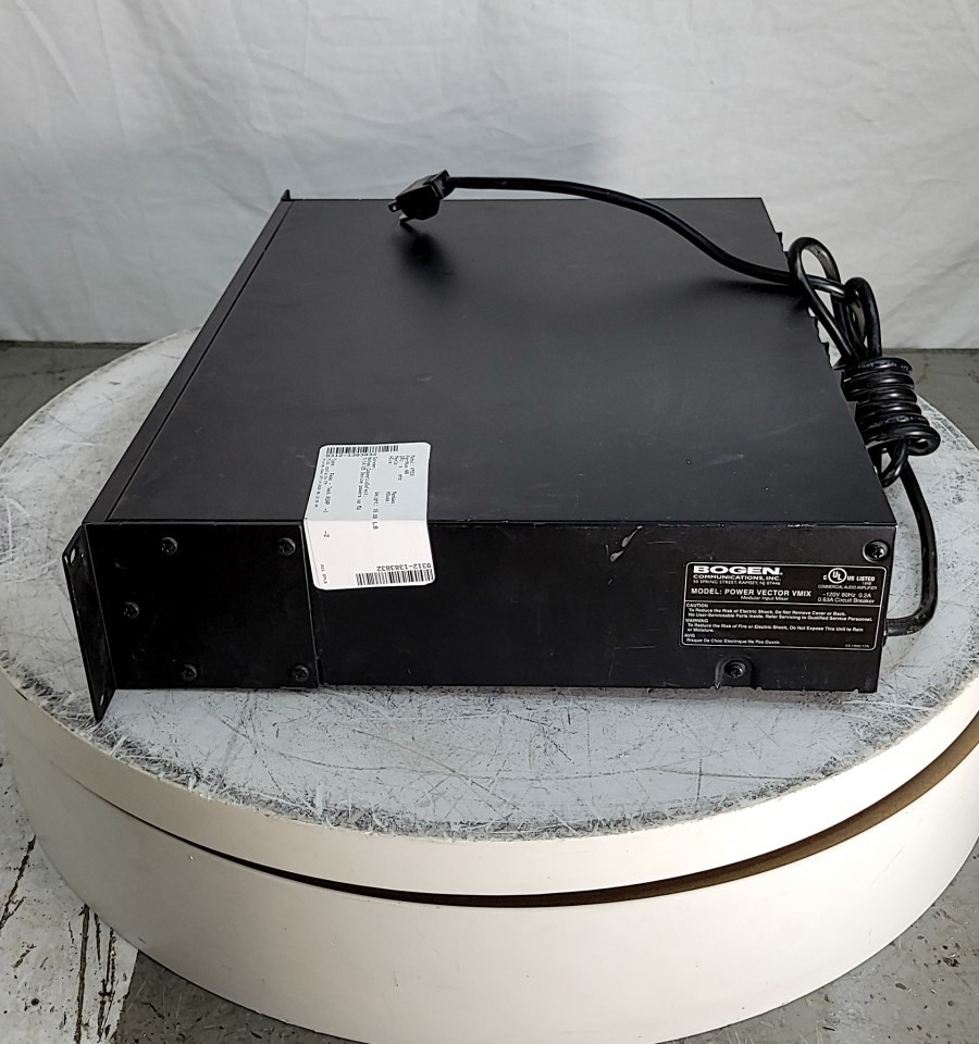 BOGEN VMIX Modular Input Mixer SEE NOTES