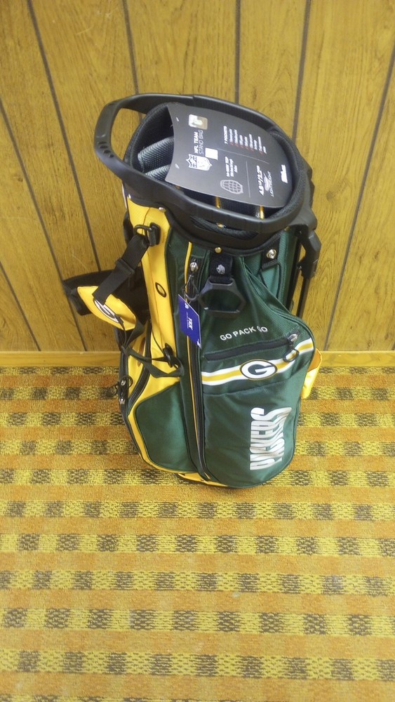 Wilson Green Bay Packer Stand Bag