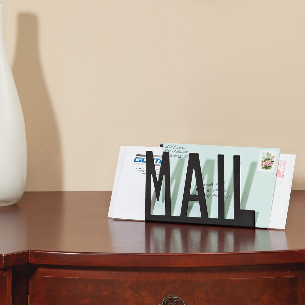 MAIL Metal Letter Holder
