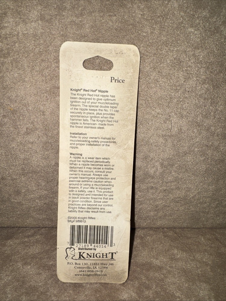 Knight Red Hot Nipple