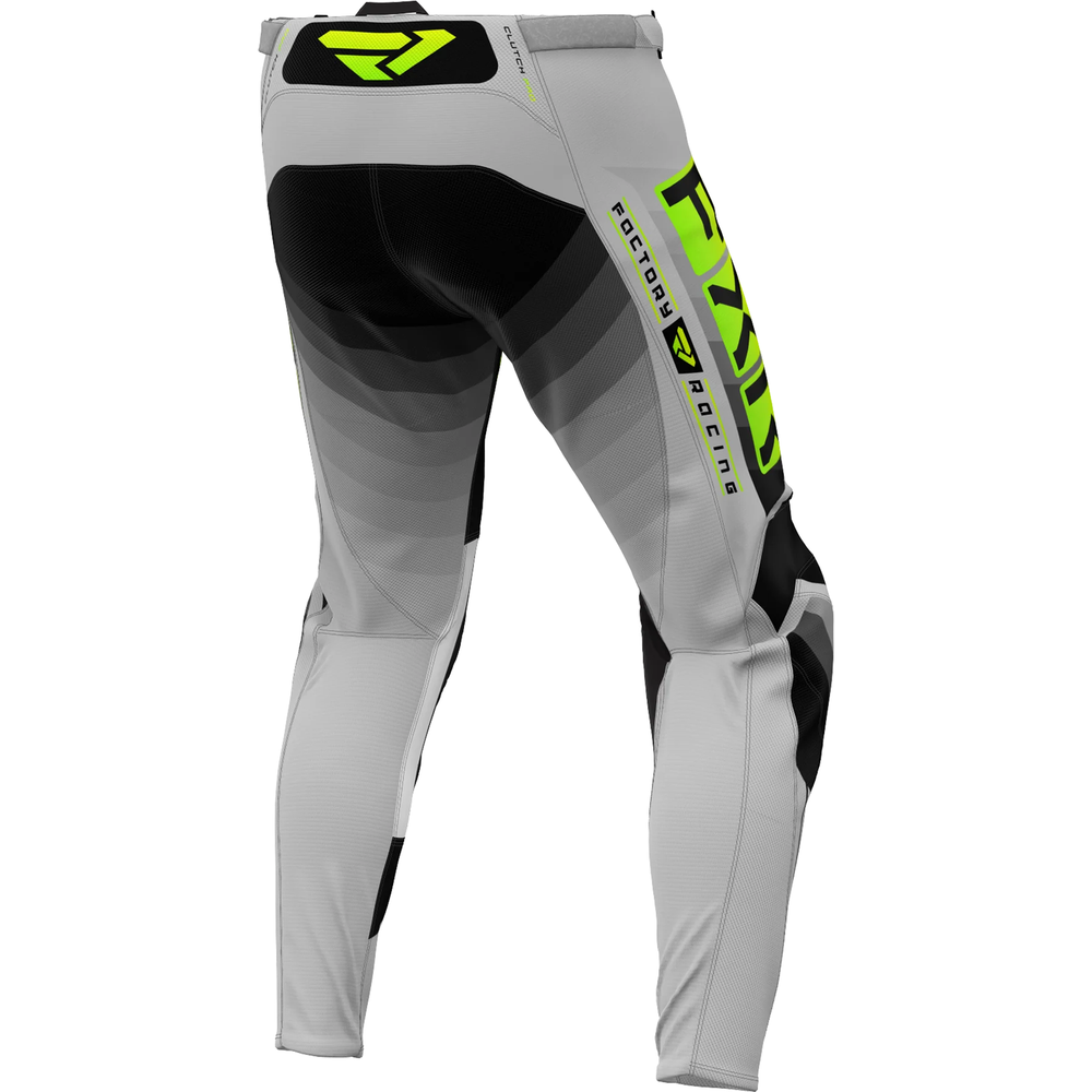 FXR Clutch Pro MX Pant 2024 Grey/Hi-Vis