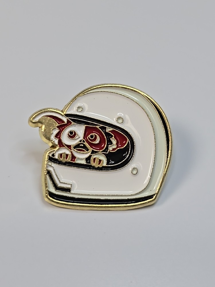 Gremlin Lapel Pin Gizmo With Helmet