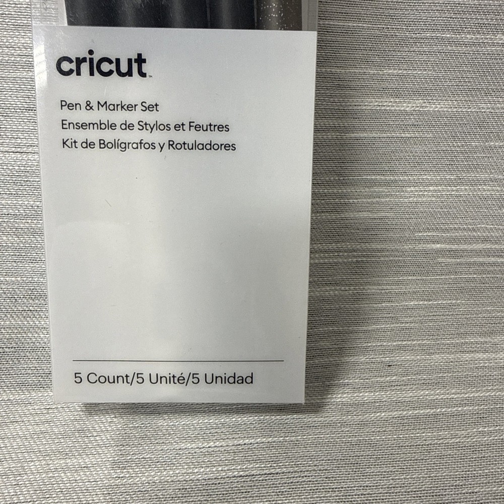 Cricut Multi Pen Set, Black 5 Pcs