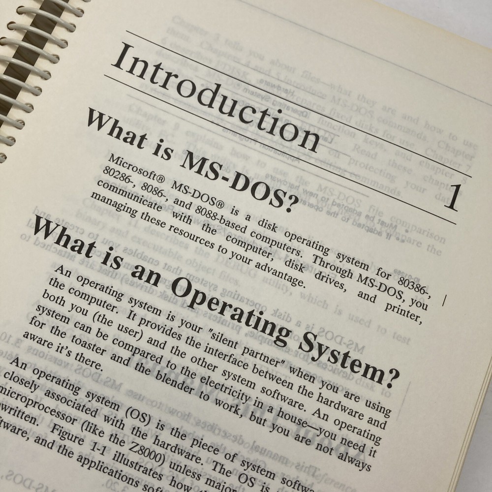 Microsoft GW-Basic User's Guide *PLUS* Using MS-DOS (Rev 3)