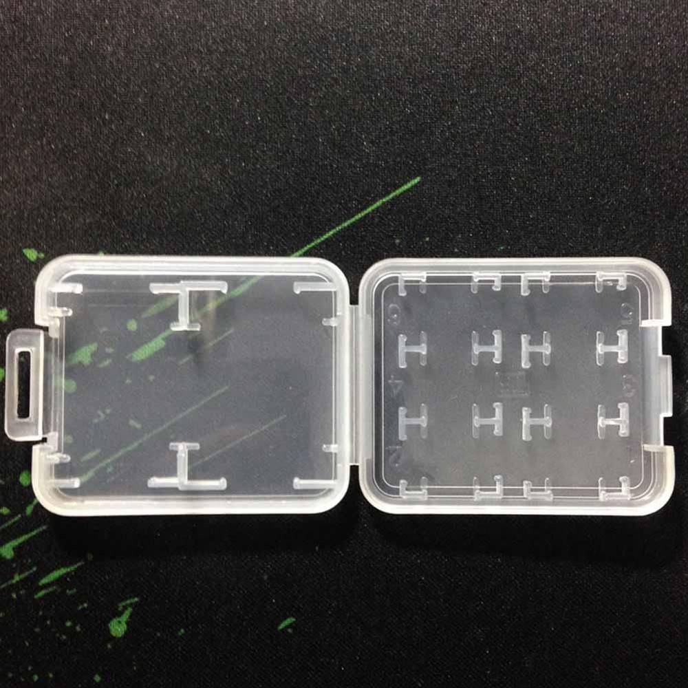 1 PC Protector Holder Micro Box For SD SDHC TF MS Memory Card Storage Case P9