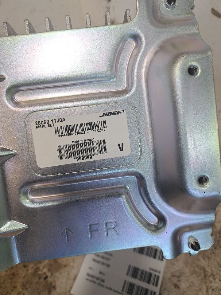 Rear 2012 Murano Amplifier Sku#4218799