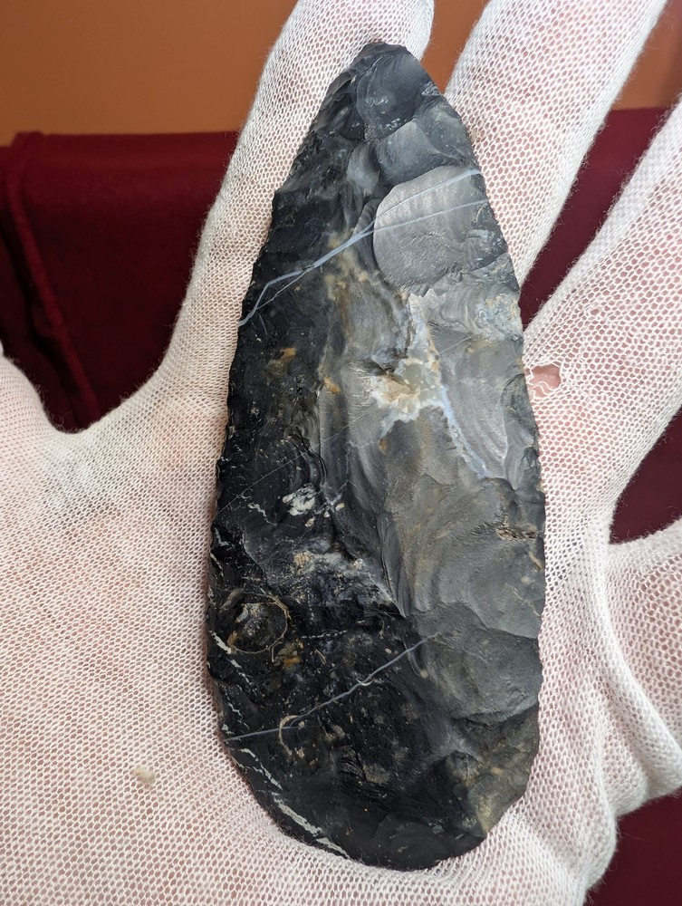 Coshocton Spearpoint Blade Lightning Bolts
