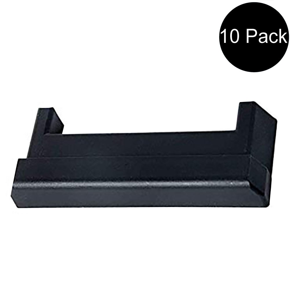 (10) E-Track Plastic End Cap for Horizontal E-Track Tie-Down Rail Systems