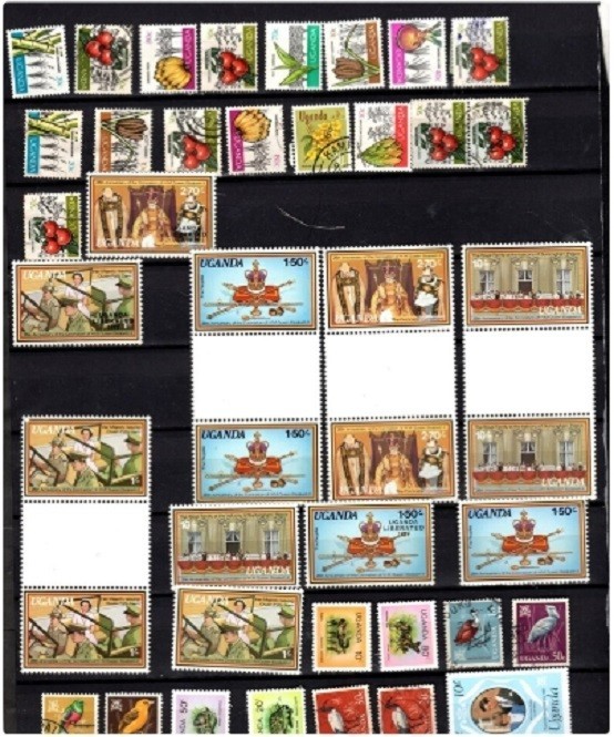 Uganda stamp collection