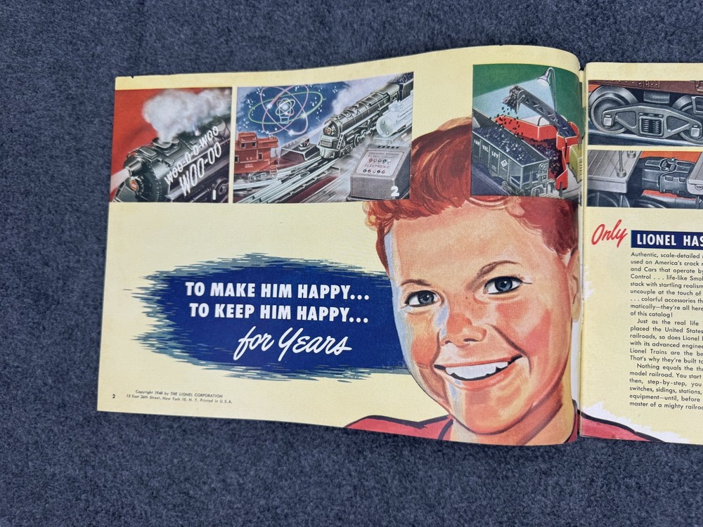 LIONEL Postwar 1948 Original Catalog COMPLETE NICE
