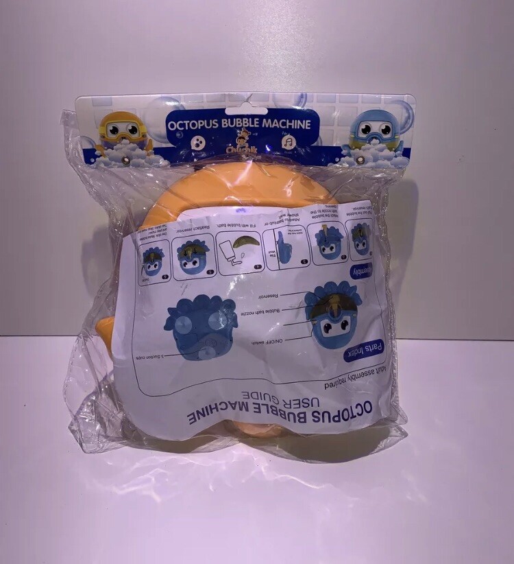 Octopus Bubble Machine