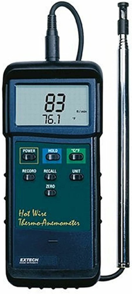 Extech 407123 Hot Wire Thermo Anemometer