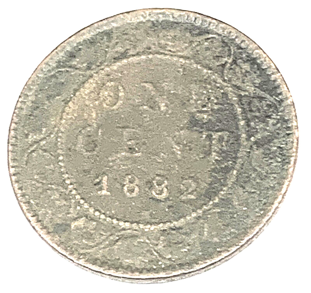 # C7980   CANADA     COIN,     LARGE CENT   1882-H