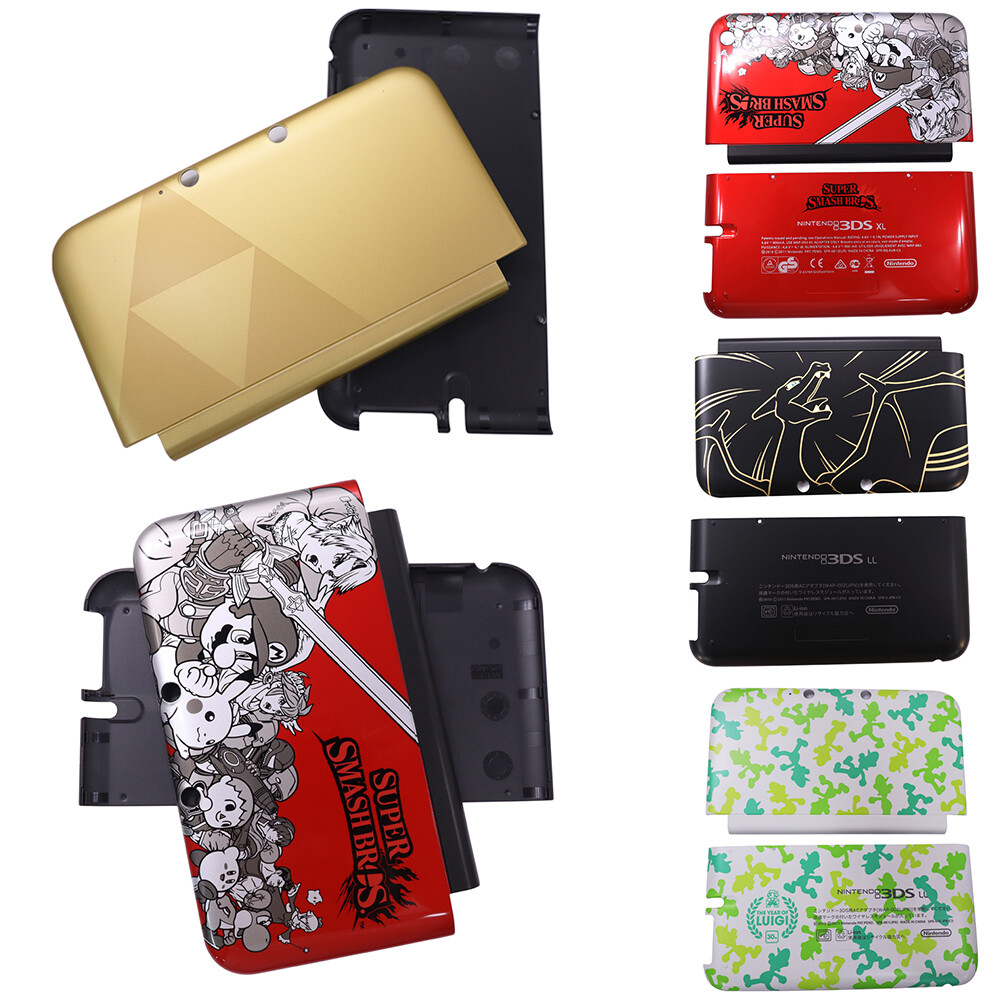 Pattern Top&Bottom For Nintendo 3DS XL/LL Plate housing Shell Case
