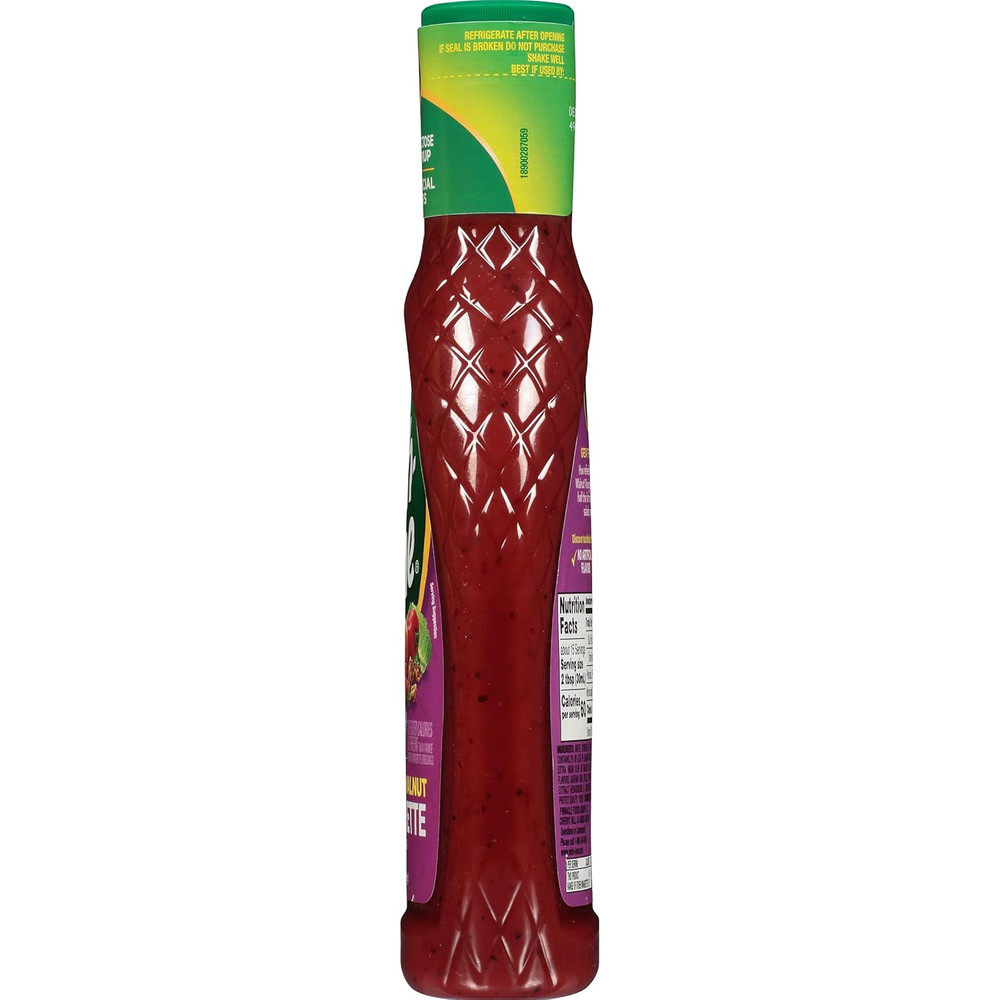 Light Raspberry Walnut Vinaigrette Dressing,15 FL Oz Bottle