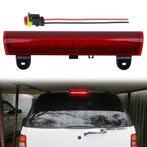 LED 3rd High Mount Brake Light Cargo Light, Compatible with 2000-2006 Chevy