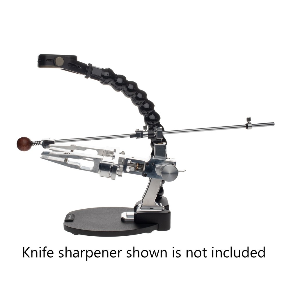 TSPROF Kadet Pro Adjustable LED Work Light Knife Sharpener Axicube Stone Plate