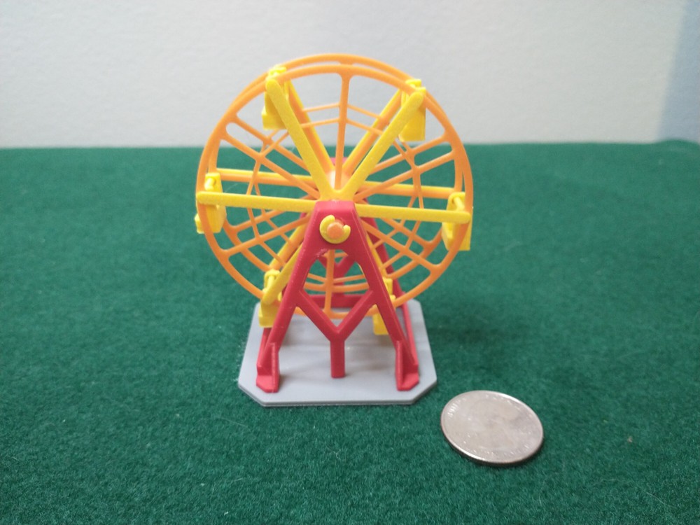 Ferris Wheel Model Ride - Z Scale - Non-Motorized