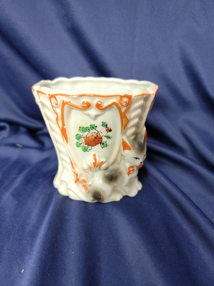 VINTAGE TOOTHPICK HOLDERS PORCELAIN