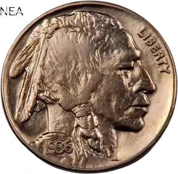 1936 Buffalo Nickel ~ BU/Uncirculated ~ Better Date!