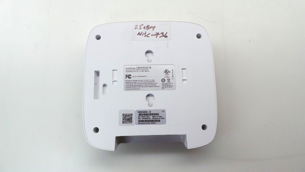 Cisco CBW240AC-B 240AC Gigabit Wireless Access Point -Used - Working