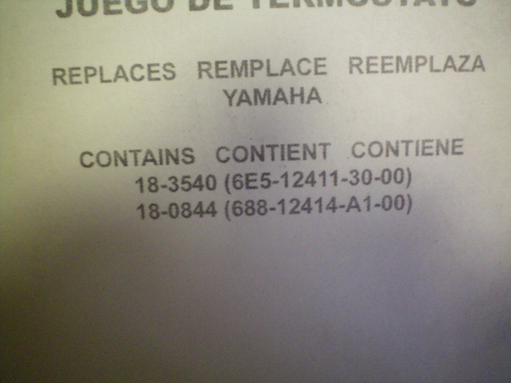 SIERRA #18-3608D THERMOSTAT KIT, FREE FREIGHT