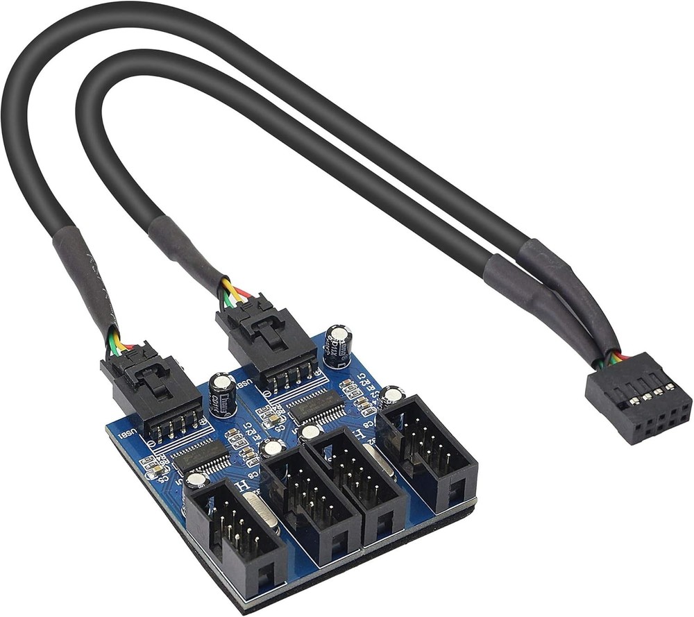 Internal USB Header Hub Splitter
