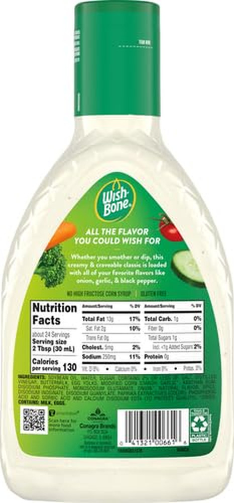 Salad Dressing, Ranch, 24 Oz